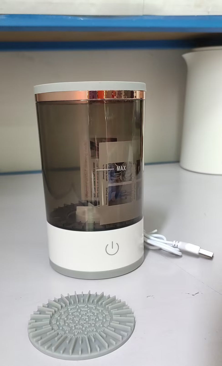 FreshClean Electric Makeup Brush Cleaner